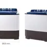 เครื่องซักผ้า 2 ถัง 16 กก. TT16WAPG LG รูปที่ 6