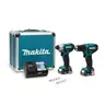 ชุด COMBO ชุดสว่านไขควง KIT DF333DZ + ไขควงกระแทก TD110DZ + BOX 12V MAX MAKITA รูปที่ 1