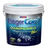 สีน้ำ กึ่งเงา COOL ไดมอนด์ซิลด์ พลัส GW-8800 (1กล.) สี Super White BEGER รูปที่ 1