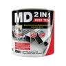 สีน้ำมันเคลือบ MD 2IN1 รัสท์เทค เงา #MG999 (1/4กล.) สีกลอสแบล็ค TOA รูปที่ 1