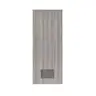 ประตู PVC พื้นขาวเกล็ดเทาอ่อน ไม่เจาะ 70 x 200 ซม. 06PU2-W2 WP รูปที่ 1