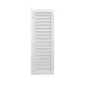 ประตูภายใน UPVC PROFILE ลูกฟักบานทึบ เจาะ 90 x 200 ซม. 35 มม. รุ่น TLW สีขาว ECO-DOOR รูปที่ 1