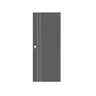 ประตูภายใน UPVC Extrusion ปิดผิว PVC Film เจาะ 80 x 200 ซม. 3.5 ซม. PE1 ECO-DOOR รูปที่ 1