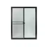 ประตูอลูมิเนียม มีมุ้ง 160 x 205 ซม. สีดำ WINDOW ASIA รูปที่ 1