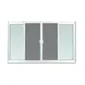 หน้าต่างบานเลื่อน 4 ช่อง มีมุ้ง 180 x 110 ซม. สีขาว WINDOW-ASIA รูปที่ 1