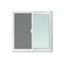 หน้าต่างบานเลื่อน มีมุ้ง 100 x 100 ซม. SS(FA) ECO สีขาว WINDOW-ASIA รูปที่ 1