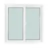 หน้าต่างบานเลื่อน ไม่มีมุ้ง 100 x 100 ซม. SS(FA) ECO สีขาว WINDOW-ASIA รูปที่ 1