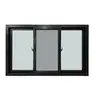 หน้าต่างบานเลื่อน 3 ช่อง มีม้ง 180 x 110 ซม. SFS (FA) ECO สีดำ WINDOW-ASIA รูปที่ 1