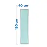 ช่องแสง อลูมิเนียม 180 x 40 ซม. สีขาว WINDOW-ASIA รูปที่ 1