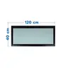 ช่องแสง อลูมิเนียม 120 x 40 ซม. สีดำ WINDOW-ASIA รูปที่ 1