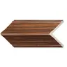 ไม้บัวครอบ 3 ม.(27/กล่อง) BC005-05 ลายไม้สัก YES-MOULDING รูปที่ 1