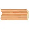 ไม้บัวบน 2.6 x 3 ม.(24/กล่อง) BB004-04 สีไม้สักอ่อน YES-MOULDING รูปที่ 1