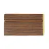 ไม้บัวล่าง 3 ม.(30/กล่อง) BL001-05 ลายไม้สัก YES-MOULDING รูปที่ 1