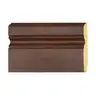ไม้บัวล่าง 4 x 3 ม. (22/กล่อง) BL002-01 สีไม้สัก YES-MOULDING รูปที่ 1