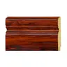 ไม้บัวล่าง 4 x 3 ม. (22/กล่อง) BL002-07 สีไม้พะยุงเงา YES-MOULDING รูปที่ 1