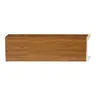 ไม้บัวล่าง 3 ม. (15/กล่อง) PL002-20 สีไม้สักทอง YES-MOULDING รูปที่ 1