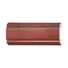 ไม้มอบ (บัวกลาง) 2.9 x 3 ม. (32/กล่อง) BG004-03 สีไม้แดง YES-MOULDING รูปที่ 1