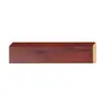 ไม้มอบ (บัวกลาง) 1.8 x 3 ม.(71/กล่อง) BG008-03 สีไม้แดง YES-MOULDING รูปที่ 1