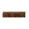 ไม้มอบ (บัวกลาง) 1.8 x 3 ม.(71/กล่อง) BG008-08 สีโอ๊คดำ YES-MOULDING รูปที่ 1