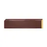ไม้มอบ (บัวกลาง) 1.8 x 3 ม.(71/กล่อง) BG008-W01 สีไม้สักเงา YES-MOULDING รูปที่ 1