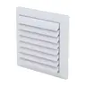 หน้ากากกันแมลง แบบบานเกล็ด 127 มม. 200 x 200 มม. 495.38.020 สีขาว HAFELE รูปที่ 1