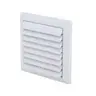 หน้ากากกันแมลง แบบบานเกล็ด 152 มม. 200 x 200 มม. 495.38.120 สีขาว HAFELE รูปที่ 1