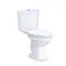 สุขภัณฑ์สองชิ้น เวนดี้ C13960 กดบน สีขาว 6L COTTO รูปที่ 1