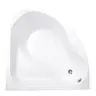อ่างอาบน้ำแบบเข้ามุม 120 x 49 x 120 ซม. จีโนวา HYG.BT234PP(H) สีขาว COTTO รูปที่ 1