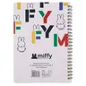 สมุดริมลวดคู่ A5 Miffy 48 แผ่น MPY5190B HANA รูปที่ 3