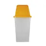 ถังขยะใส ตัวใสฝาเหลือง (40 ลิตร) F-010 สีเหลือง CHINTER รูปที่ 1