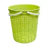 ตะกร้าลายหวาย 36.3x36.3x41 No.4212 สีเขียว JCJ รูปที่ 1