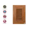 ตู้แขวนเดี่ยว 40.5 x 60 x 33 ซม. HA01-20 สีไม้สักทอง YES MOULDING รูปที่ 2