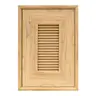 บานซิงค์เดี่ยว ช่องลมบานเกล็ด 45.5 x 65.5 x 10 ซม. CA4060-17 สีไม้บีช YES MOULDING รูปที่ 1