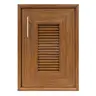 บานซิงค์เดี่ยว ช่องลมบานเกล็ด 45.5 x 65.5 x 10 ซม. CA4060-20 สีไม้สักทอง YES MOULDING รูปที่ 1