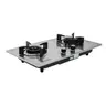เตาแก๊สสแตนเลส แบบฝัง 2 หัว ทองเหลืองรมดำ DF-1022-F Dyna Home รูปที่ 4