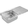 ซิ้งค์หนึ่งหลุมมีที่พักจาน (แบบฝัง) หนา 0.8 มม. DH-10050-CB Dyna Home รูปที่ 3