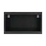 กล่องเสริมแนวนอน 60 x 33.9 x 33 ซม. HB08-35 สีมิสทิคแบล็ค YES MOULDING รูปที่ 2