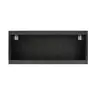 กล่องเสริมแนวนอน 80.5 x 33.9 x 33 ซม. HB09-35 สีมิสทิคแบล็ค YES MOULDING รูปที่ 1