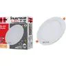 โคมพาเนล LED อีโค่ ทรงกลม แบบติดลอย 12W วอร์มไวท์ HI-TEK รูปที่ 1