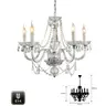 โคมไฟระย้า ขั้ว E14 5 ช่อ รุ่น CRYSTAL COLLECTION HI-TEK รูปที่ 2