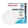 ** โคมไฟดาวน์ไลท์ LED 6W นาโน-ดี แสงขาว RACER รูปที่ 1