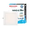 โคมไฟดาวน์ไลท์ LED 18W NANO-Q แสงเหลือง RACER รูปที่ 1