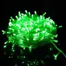 ไฟหยดน้ำ LED ไม่กระพริบ 100 หัว 10 ม. สีเขียว TNT รูปที่ 1