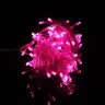 ไฟหยดน้ำ LED ไม่กระพริบ 100 หัว 10 ม. สีชมพู TNT รูปที่ 1