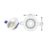 สปอตไลท์ 7 W BP-SPOTLIGHT BPEG Eagle Eye แสงขาว WELLUX รูปที่ 1