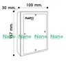 แผงไฟฟ้าพลาสติก 109 x 157 x 30 มม. 301W-NNP สีขาว NANO รูปที่ 6