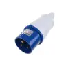 ปลั๊กเพาเวอร์ ตัวผู้ 2P+E 220V 32A HT-023  รูปที่ 1