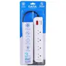 รางปลั๊กไฟ มอก. 4 ช่อง 1 สวิตช์ 3 ม. AP4195 สีชมพู DATA รูปที่ 4