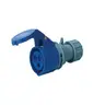 พาวเวอร์ปลั๊ก ตัวเมียต่อกลาง 2P+E 16A IP44 RG-C213 LONGWELL รูปที่ 1