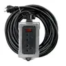บล๊อคยาง+เต้ารับ 2 ช่อง+เมนสวิทซ์+สายไฟ 250V 16A 10 ม. RB16HS2-10M NANO รูปที่ 1